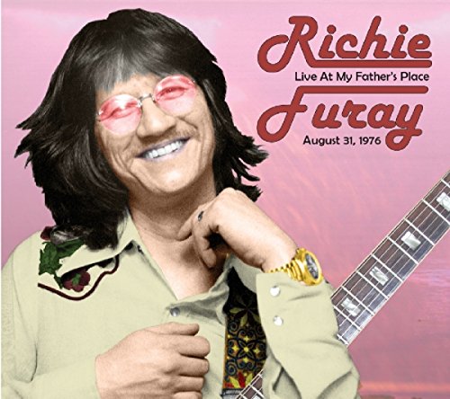 Album cover featuring Richie Furay holding a guitar against a pink background.