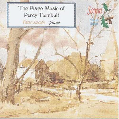 CD cover for Percy Turnbull piano music, featuring a landscape painting.