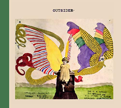 CD cover: colorful, surrealist painting of a child with a winged serpent.