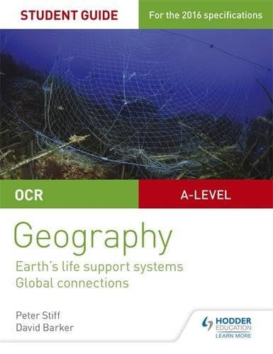 The image is a textbook cover showing a discarded fishing net underwater with debris.
