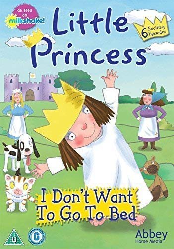 Little Princess" DVD cover featuring a girl in a crown with pets.