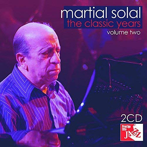 Martial Solal album cover featuring a portrait of the jazz pianist.
