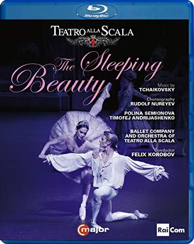 Blue-ray case with ballet dancers on the cover, titled "The Sleeping Beauty".