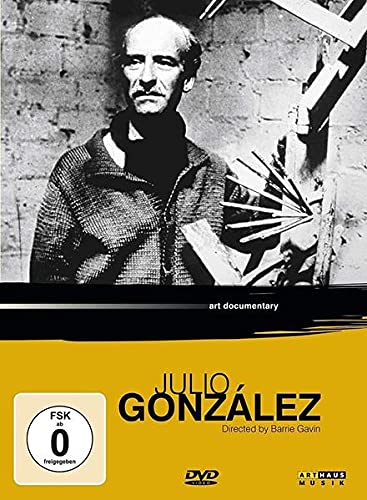 DVD cover featuring a portrait of sculptor Julio González and metalwork.