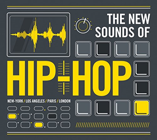 CD cover for “The New Sounds Of Hip Hop” with graphic equalizer.
