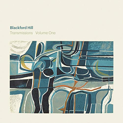 CD cover for “Transmissions / Volume One” with abstract blue artwork.