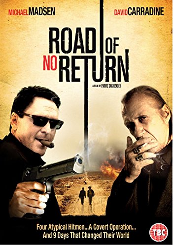 DVD cover featuring two men with guns in front of a desert landscape.