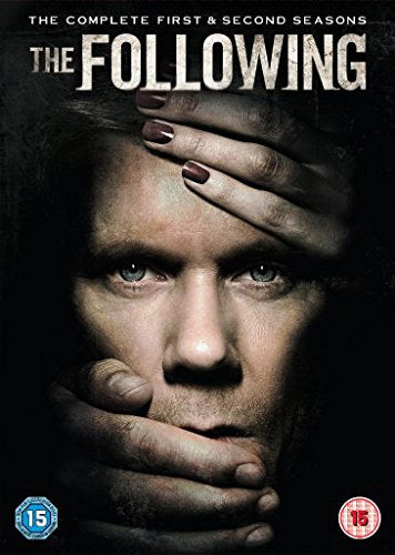 DVD cover for "The Following" with a man covering his face.