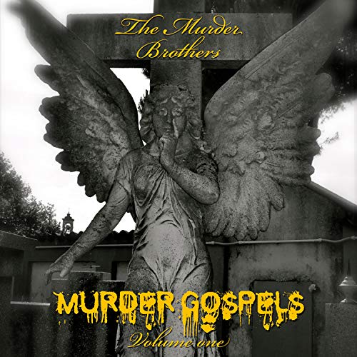 Vinyl album cover featuring a stone angel with spread wings.