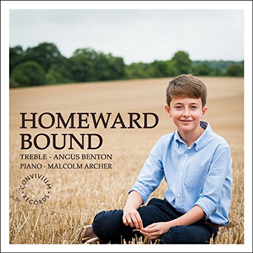CD cover featuring a young boy in a field, album title "Homeward Bound".