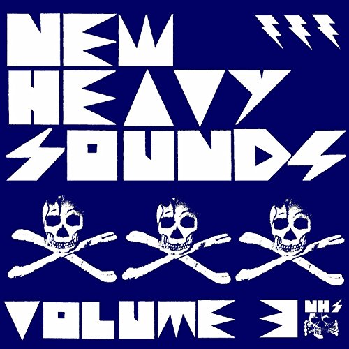 Blue album cover with white text, skulls, and crossbones graphic.