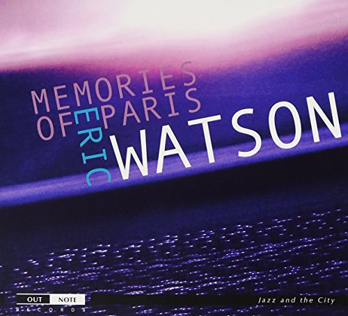 "Album cover with 'Eric Watson' and 'Memories of Paris' text on a purple background."