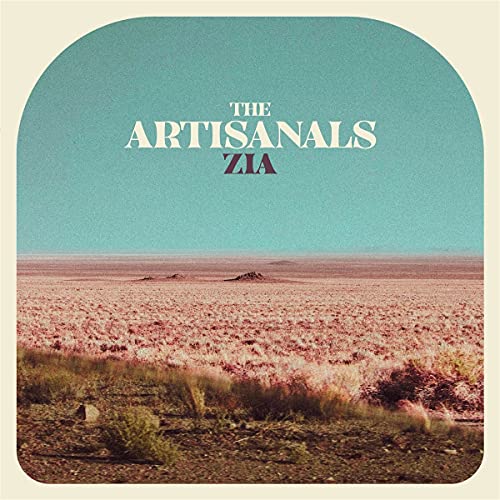 CD cover for The Artisanals’ “Zia” featuring a desert landscape.
