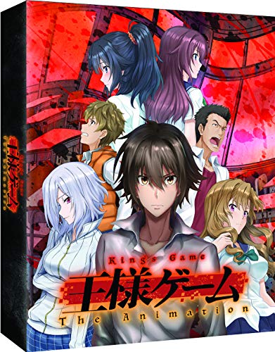Blu-ray cover for “King’s Game The Animation” featuring anime characters.