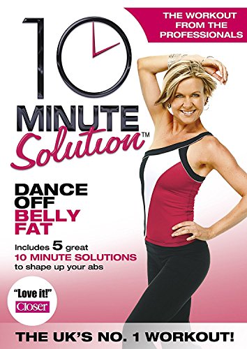 DVD cover featuring a woman in workout clothes, promoting a dance fitness program.