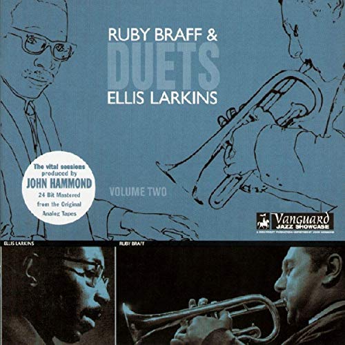 CD case featuring jazz musicians Ruby Braff and Ellis Larkins, volume 2.