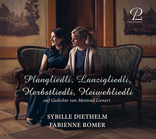 CD cover: two women on a teal sofa in a vintage room.