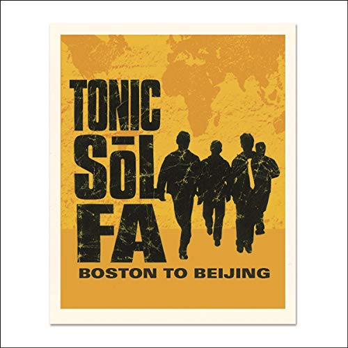 CD cover for Tonic Sol-fa’s “Boston To Beijing” featuring silhouetted figures.