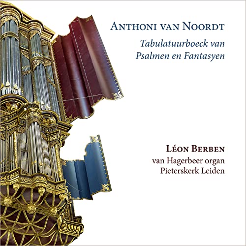 CD cover featuring a detailed, ornate pipe organ and text.