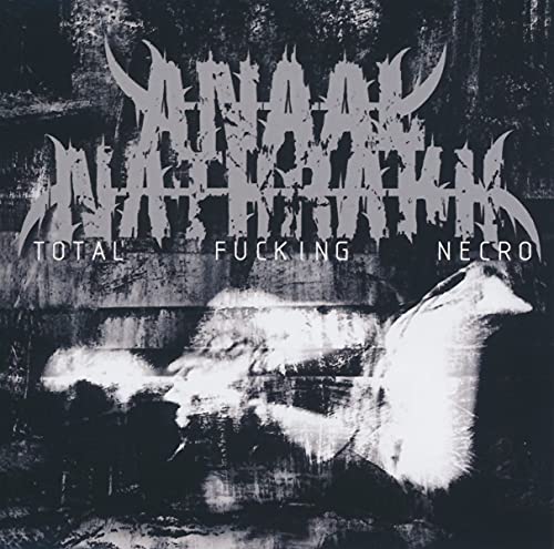 "Anaal Nathrakh album cover with dark, abstract image and white text."