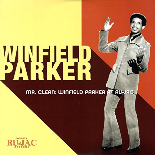Album cover featuring Winfield Parker in a suit against a colored background.