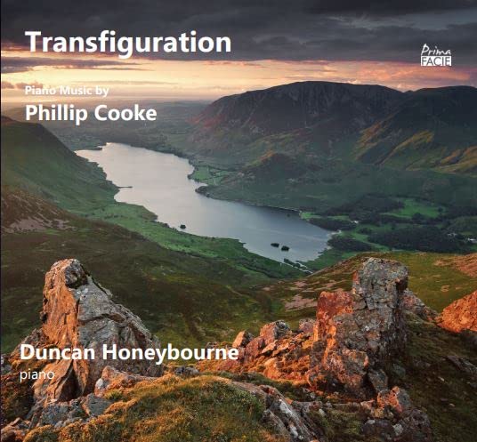 CD cover: Mountain lake landscape with album title and pianist’s name.