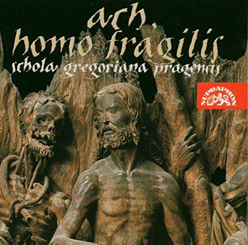 CD cover depicting a medieval sculpture of a man with angelic figures.