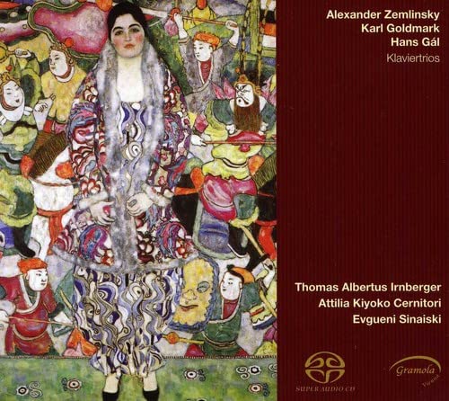 CD cover featuring a Klimt-style painting of a woman in ornate robes.