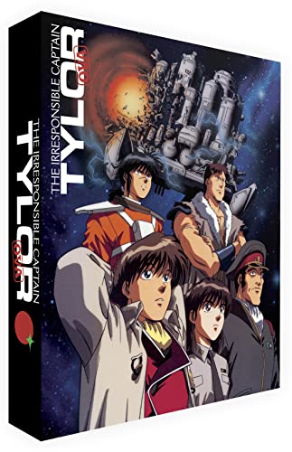 Blu-ray case for "Irresponsible Captain Tylor" anime with character art.