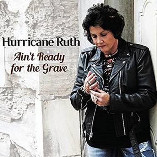 CD cover featuring Hurricane Ruth, a woman in a leather jacket.