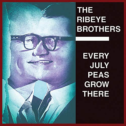 Vinyl album cover featuring a portrait of a man in glasses.