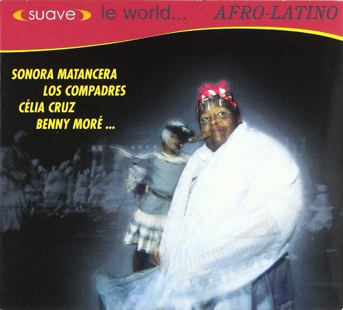 Album cover with a man in white and a dancer in the background.