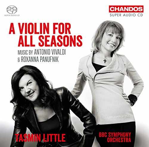 CD cover featuring Tasmin Little and a woman, with text details.