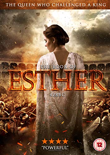DVD cover for "The Book of Esther" featuring a woman in historical dress.