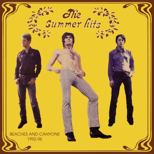 Album cover for "The Summer Hits" featuring three men in vintage clothing.