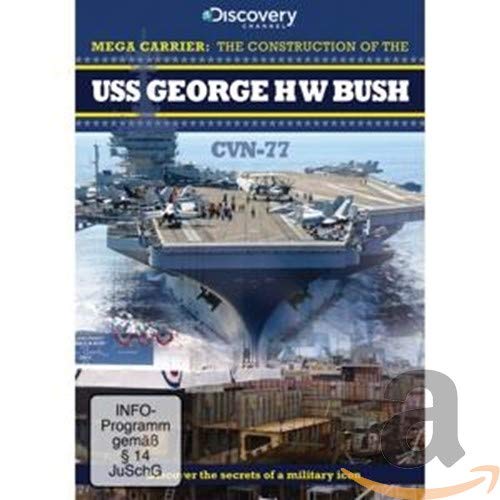DVD cover for “The Construction Of The USS George H W Bush.”