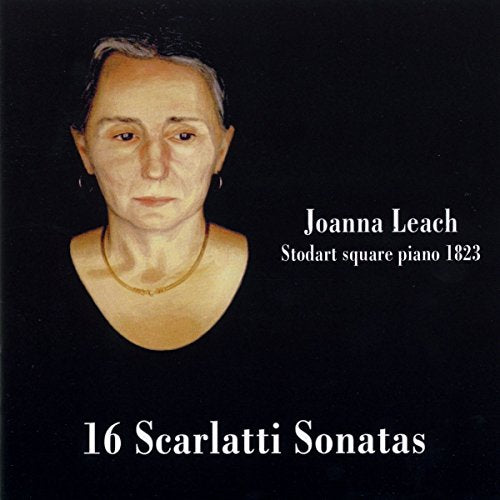 CD cover: Portrait of Joanna Leach, pianist, with text details.