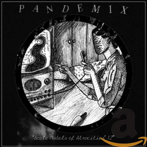 Black and white CD cover with a detailed, unsettling illustration of a person.