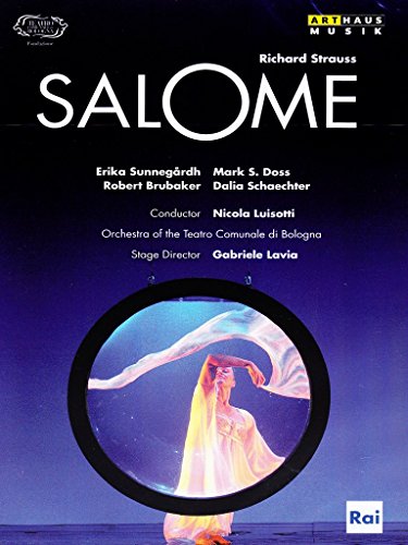 Salome DVD cover featuring a dancer in a flowing white dress.