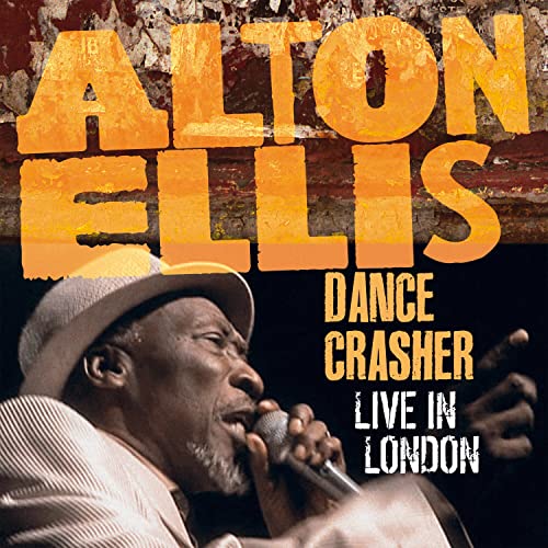 Alton Ellis album cover featuring a portrait of the singer with a microphone.