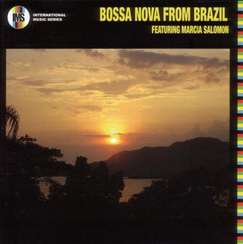 "CD cover with a serene sunset landscape and multicolored border."