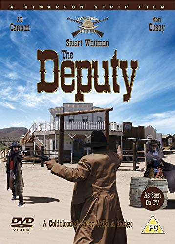 DVD cover for "The Deputy" featuring a Western town and gunfight scene.