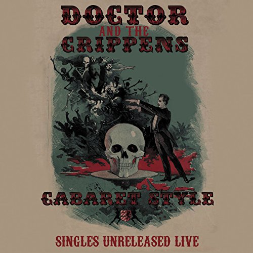 CD cover: skull, gesturing man, and shadowy figures in vintage style.