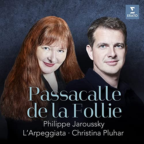 CD cover featuring portraits of Christina Pluhar and Philippe Jaroussky.