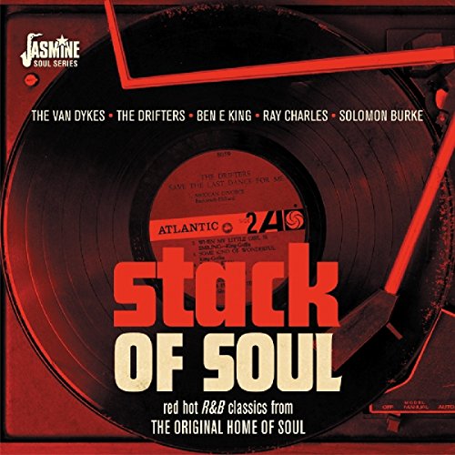 "Red-tinted album cover featuring a vinyl record with 'Atlantic' label and tonearm."