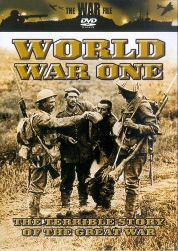 DVD cover for “World War One” depicting soldiers and aircraft.