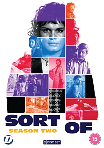DVD cover for "Sort Of" Season 2, featuring diverse portraits and scenes.