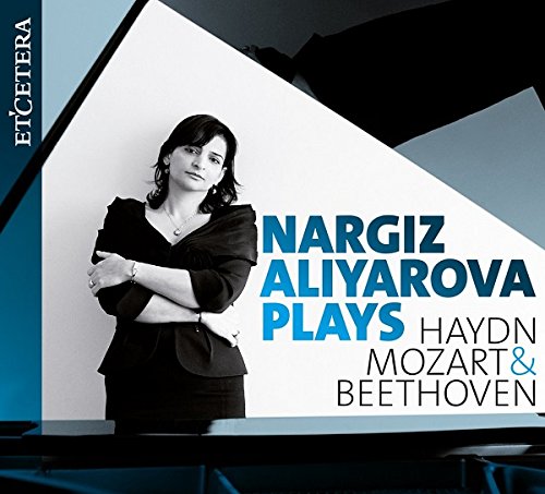 CD cover featuring pianist Nargiz Aliyarova and composers’ names.