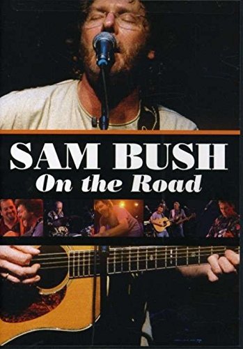 DVD cover featuring Sam Bush singing into a microphone with a guitar.