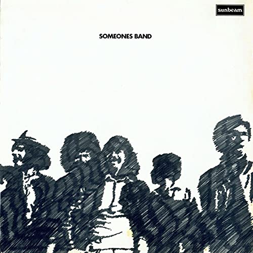 Someone's Band vinyl album cover with a black and white sketched band image.